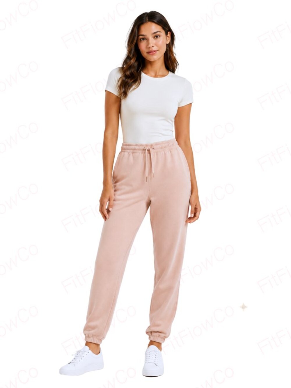 Calvin Klein Performance Peachy Nude Fleece Joggers Women’s Small